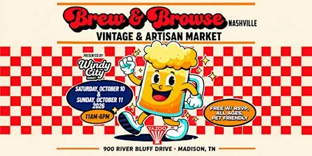 Nashville Brew & Browse Vintage & Artisan Fest