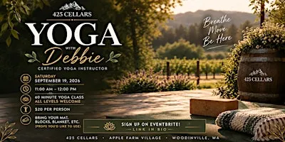 Yoga and Wine with Debbie