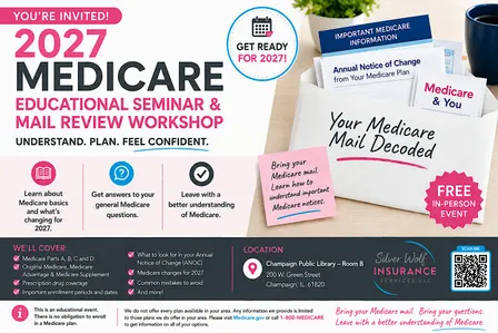 2027 Medicare Educational Seminar & Mail Review Workshop
