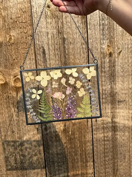 DIY Botanical Suncatcher