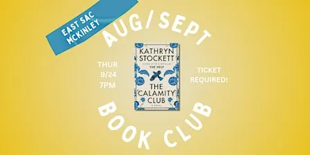East Village Bookshop (East Sac/McKinley Blvd): Aug/Sept 2026 Book Club
