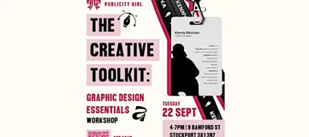 Publicity Girl: The Creative Toolkit - Graphic Design Workshop