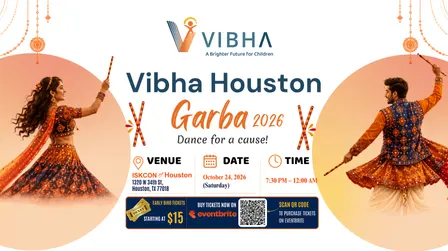 Vibha Houston Garba 2026 - An Evening of Dance, Culture & Giving