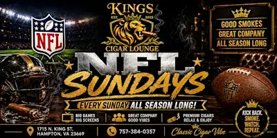 NFL Sundays @ Kings Cigar Lounge