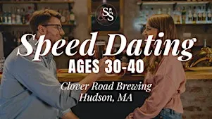 Speed Dating Ages  30-40 in Hudson, MA at Clover Road Brewing