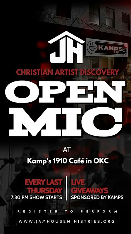 JAM WEEK: Christian Open Mic @ Kamps
