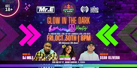 GOOD VIBEZ & JESUS: Glow in the Dark Party