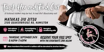The Boozy Books Babes Bookclub Self Defense Seminar at Matakas Jiu Jitsu