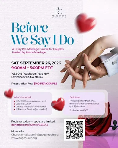Before we Say I do:  1-day Pre-marriage Course