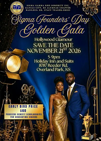 Sigma Gamma Rho Sorority, Inc. Kansas City, KS Founders' Day Golden Gala