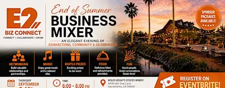 E2 Biz Connect End of Summer Mixer
