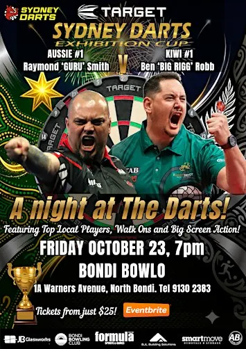 SYDNEY INTERNATIONAL DARTS CUP #15   -   Aus vs NZ!