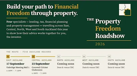 The Property Freedom Roadshow. 2026