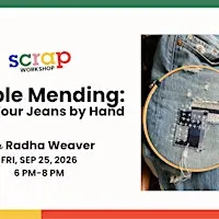 Visible Mending: Patch Your Jeans by Hand