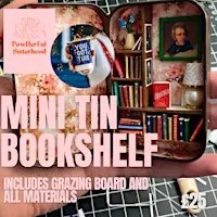 Mini Tin Bookshelf