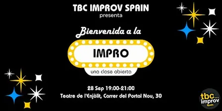 Bienvenida a la Impro: Una clase abierta con TBC Improv Spain