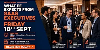 Executive Breakfast for SaaS CEOs, CROs, GTM Leaders, VPs, & PE/VC Partners