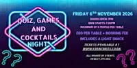 Quiz and Cocktails - Games round included
