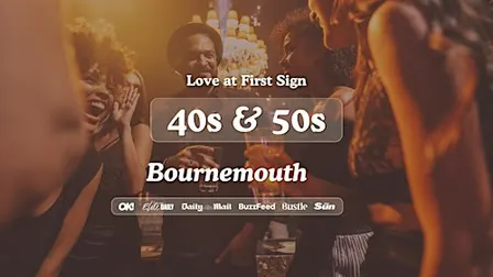 Bournemouth Singles Night, 40s & 50s | Slug & Lettuce | Love at First Sign