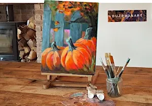 ‘Pumpkin Patch’ Painting workshop @ Escrick & Deighton Club, Escrick