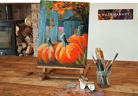 ‘Pumpkin Patch’ Painting workshop @ Normanby Hall, Scunthorpe