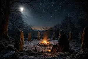 An evening shamanic circle honouring the longest night
