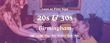 Birmingham Singles Night, 20s & 30s | Slug & Lettuce | Love at First Sign
