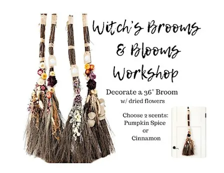 Witch's Broom & Dried Flowers