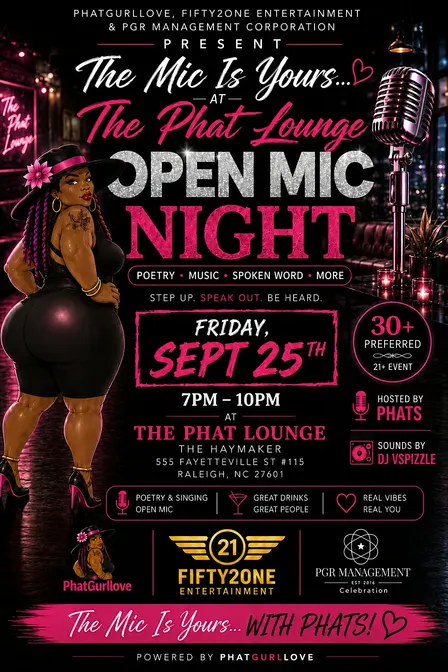 The Mic Is Yours… Open Mic Night at the|Haymaker Raleigh