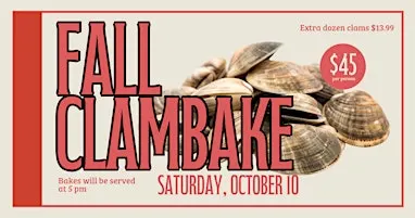 Fall  Clambake