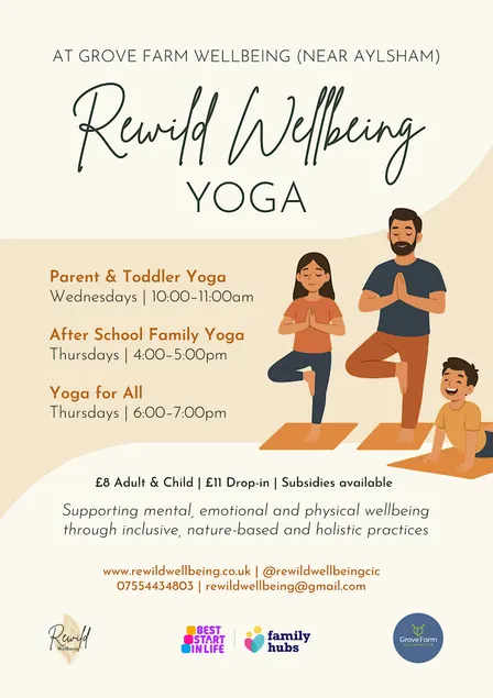 Rewild Yoga for All / Parent & Toddler Yoga / After School Family Yoga