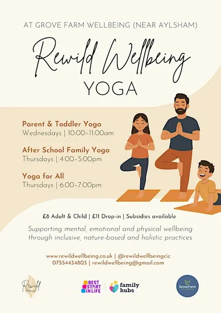 Rewild Yoga for All / Parent & Toddler Yoga / After School Family Yoga