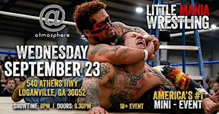 Little Mania Mini Wrestling Invades -Loganville, GA!