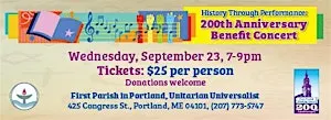 History thru Performance: A 200th Anniversary Benefit Concert
