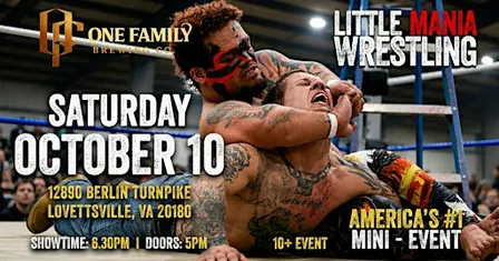 Little Mania Wrestling Invades- Lovettsville, VA!