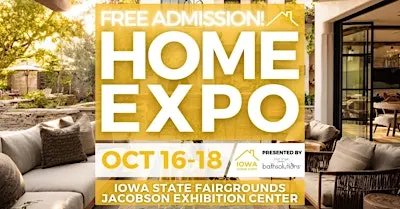 FREE Iowa Home Expo, October 2026
