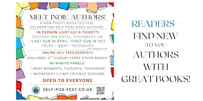 Indie Book Festival, Aylesbury