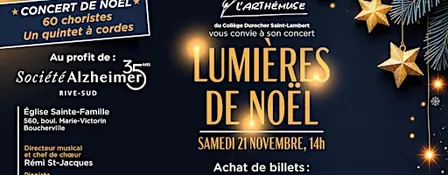 Concert de Noël 2026 au profit de la Société Alzheimer Rive-Sud