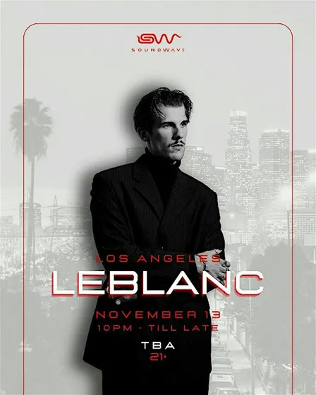 SOUNDWAVE PRESENTS LEBLANC