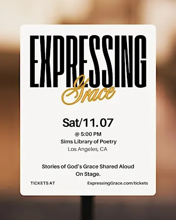 Expressing Grace: A Live Testimony Gathering