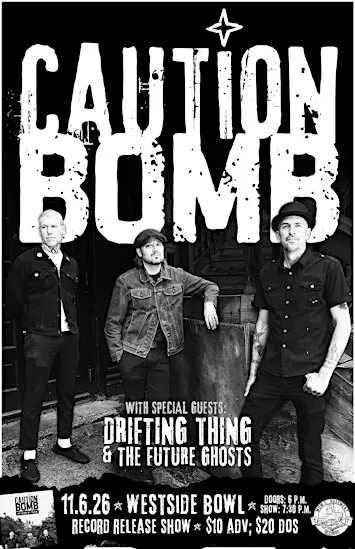 Caution Bomb/Drifting Thing & The Future Ghosts