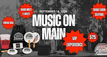 VIP Tickets - Music on Main