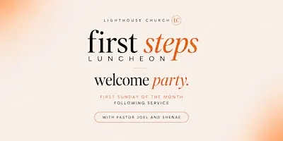 First Steps Lunch