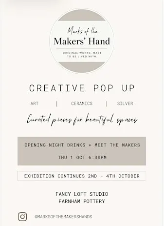 Meet the Makers drinks evening