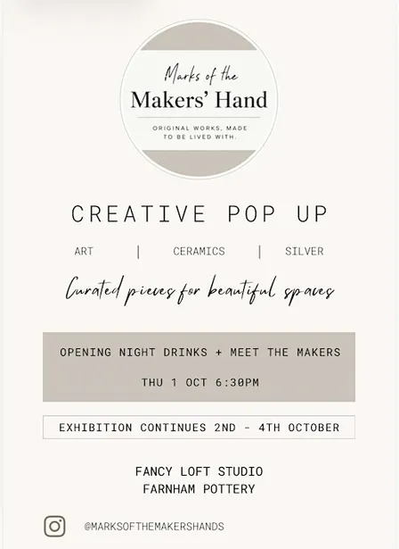 Meet the Makers drinks evening