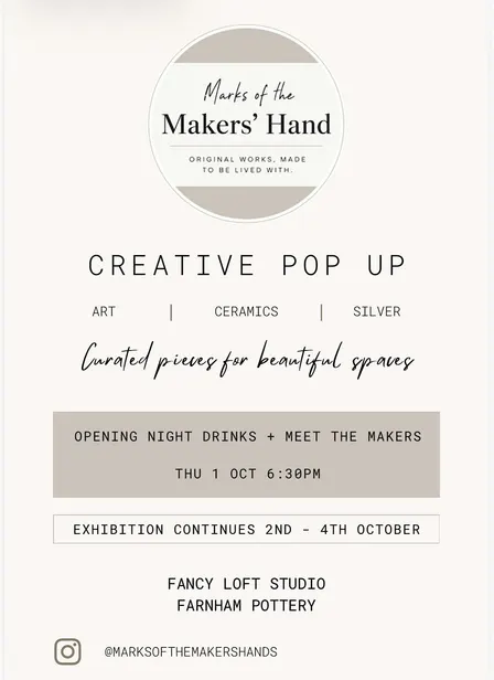 Meet the Makers drinks evening