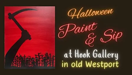 Halloween Paint & Sip Class - Relax, Learn, Socialize & Create Art