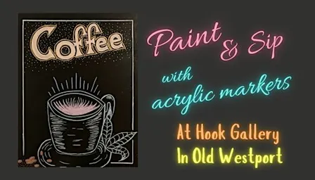 Draw & Sip Class - Relax, Learn, Socialize & Create Art
