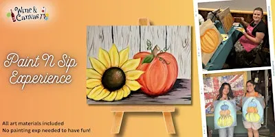 Fort Myers Painting on the Farm – Sunflower and Pumpkin