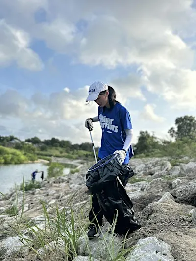 National Public Lands Day on Alazan Creek